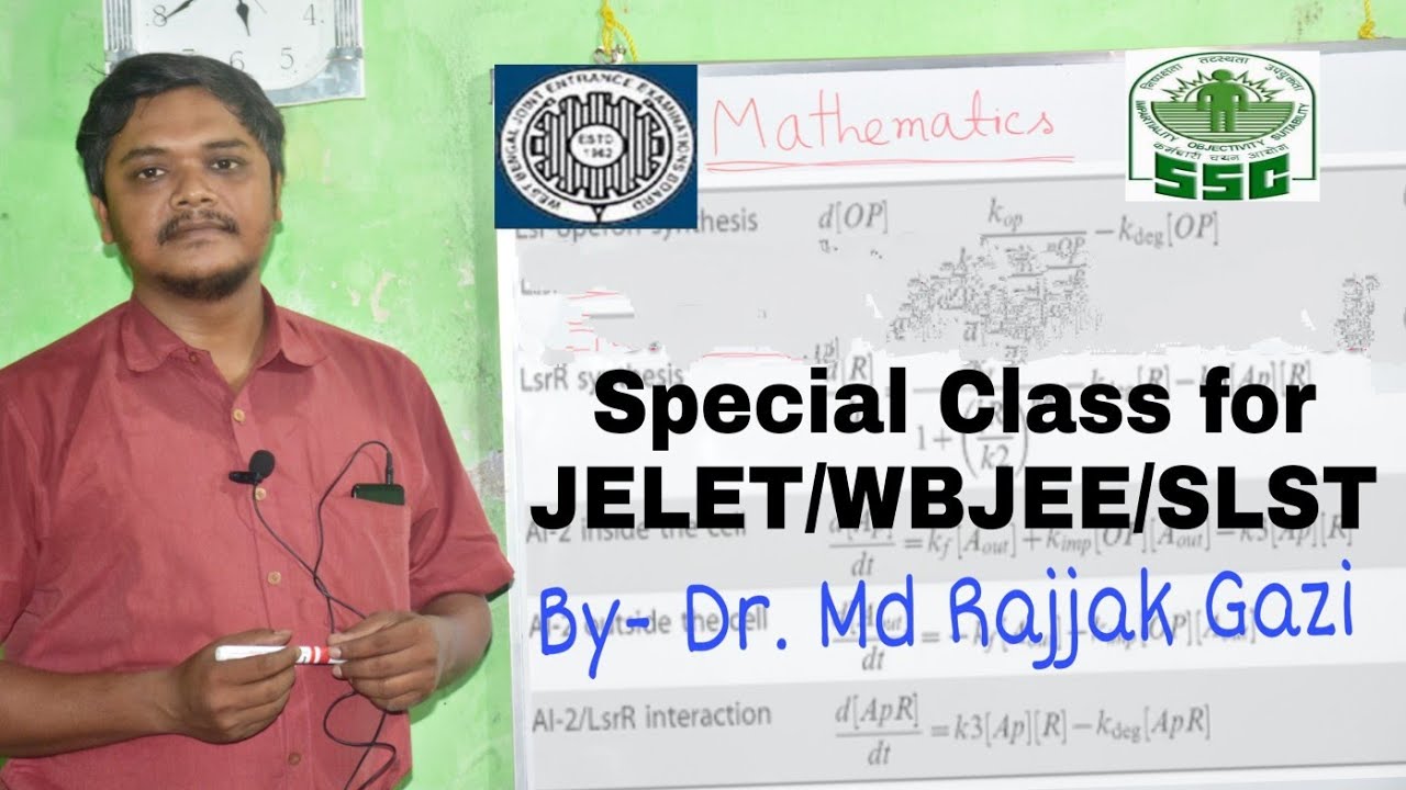 #JELE#SLST Special Class for Partial Differentiation-(II) by Dr. Md Rajjak Gazi