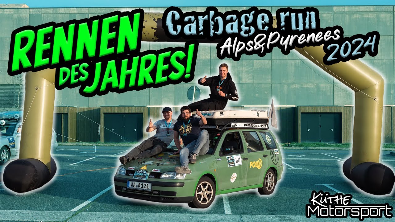 Das RENNEN des JAHRES!  - CARBAGE RUN Februar 2024 | Alps & Pyrenees | Küthe Motorsport