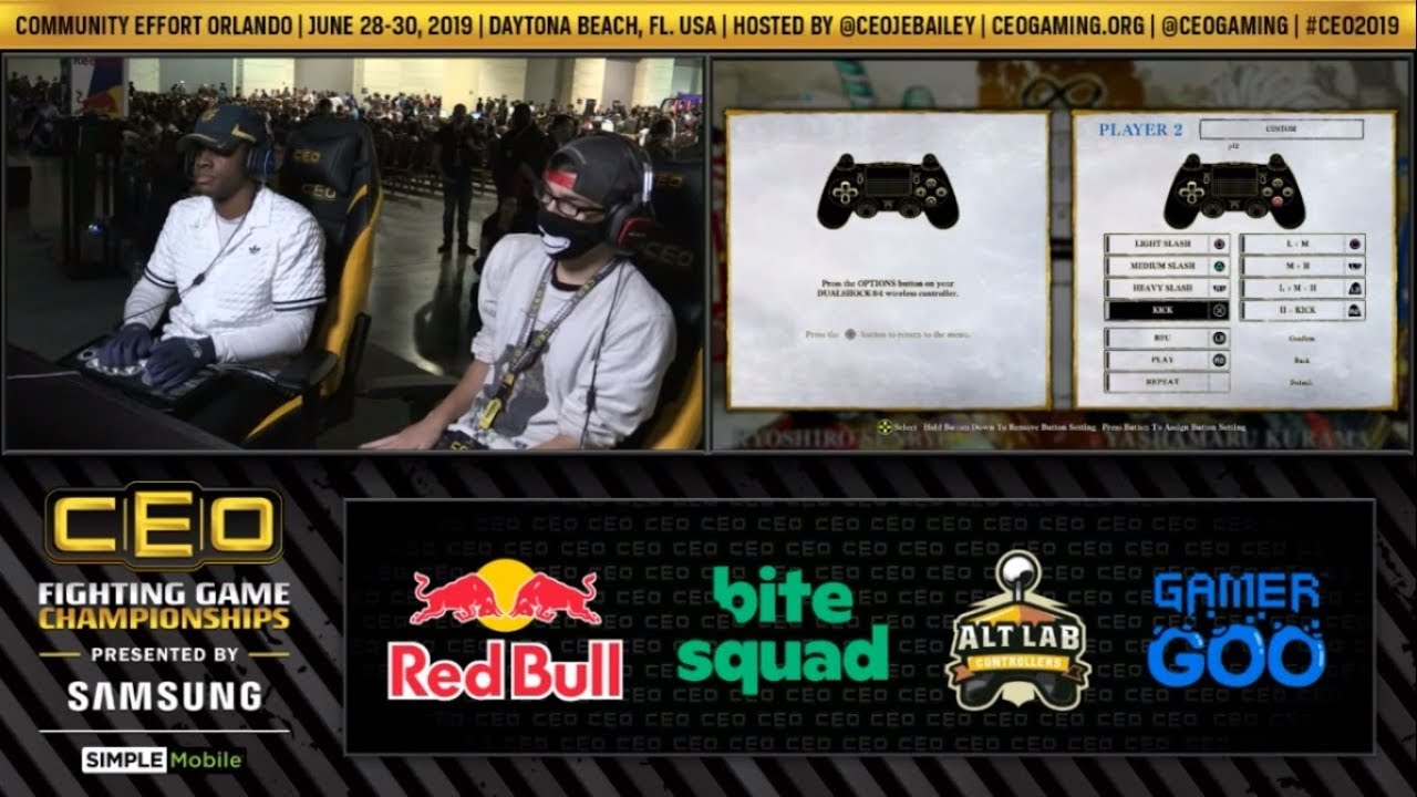 CEO 2019 Samurai Showdown Top 8 - COOKIE vs ALPHONSO