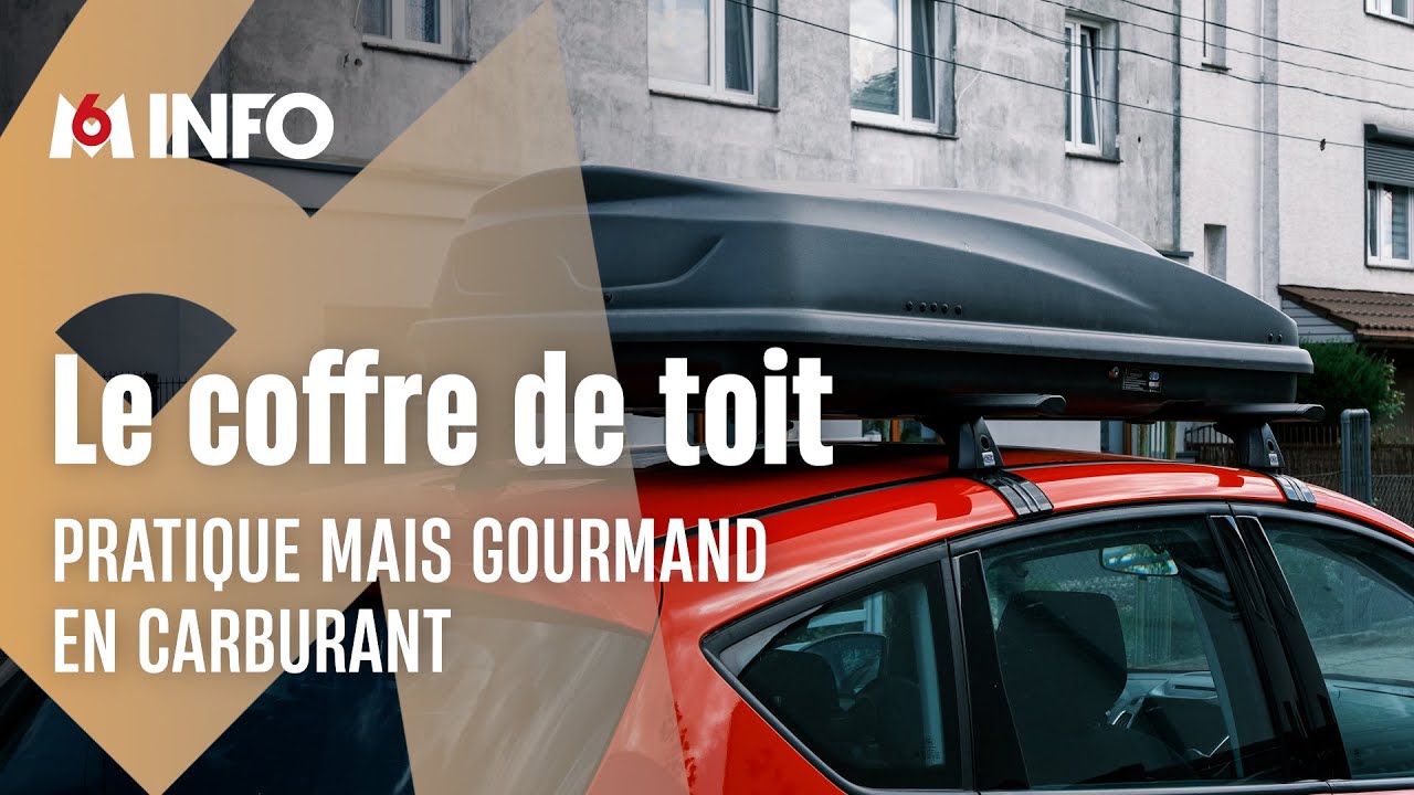Le coffre de toit : tr&egrave;s pratique pour les vacances, mais gourmand en carburant