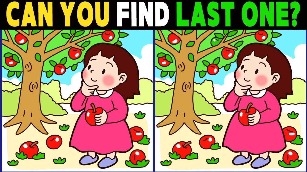 Spot The Difference: Only Genius Find Differences! Find 3 Differences! 【😀Normal】 #1059