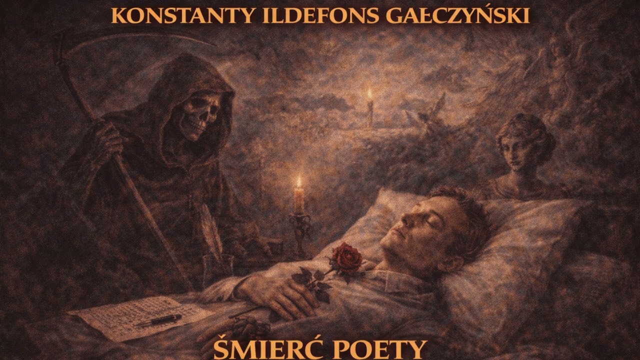 „Śmierć poety” – cover wiersza autorstwa Konstanty Ildefons Gałczyński