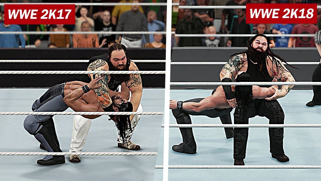 WWE 2K18 Top 10 New Finisher Animations Comparison!