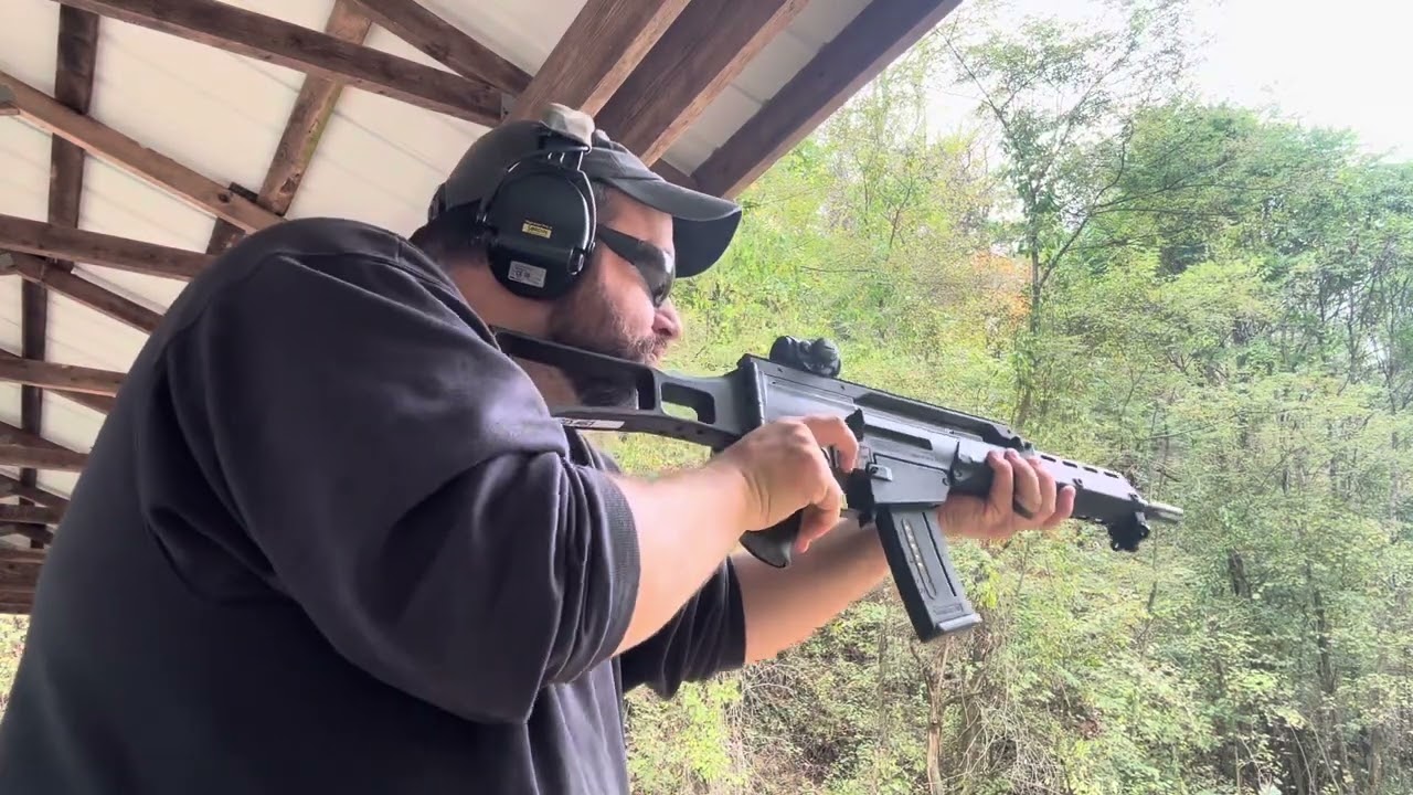 HK G36 test run&hellip;..works pretty good!!