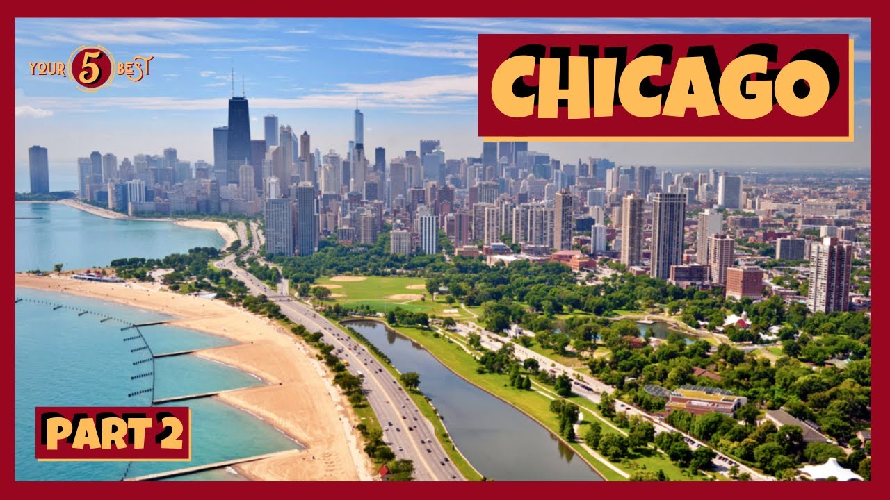 CHICAGO, ILLINOIS Millennium Park + Lincoln Park Drone Video