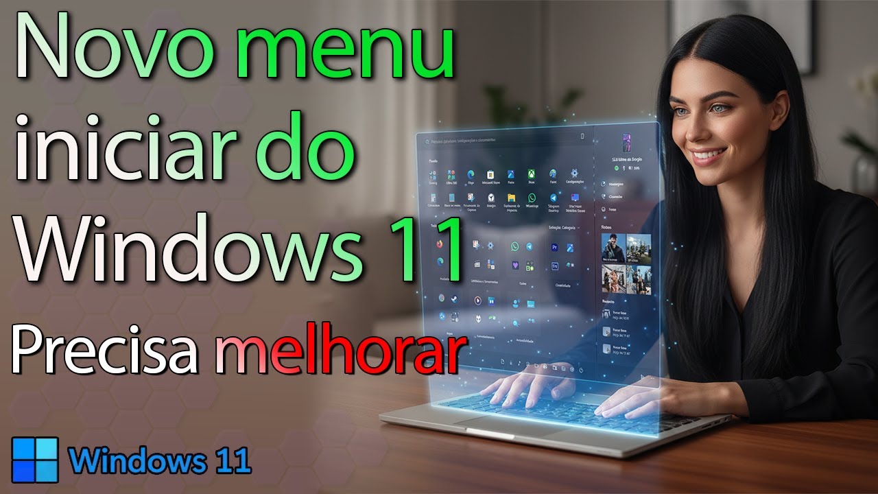NOVO Menu Iniciar Windows 11: Fluidez REAL ou ainda falta algo?