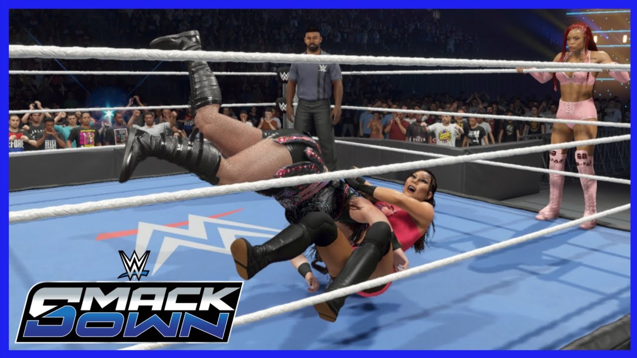 WWE 2K25|SMACKDOWN TAG TEAM TITLES #1 CONTENDER TOURNAMET SEMI FINAL B-FAB & MICHIN VS NIVEN & GREEN