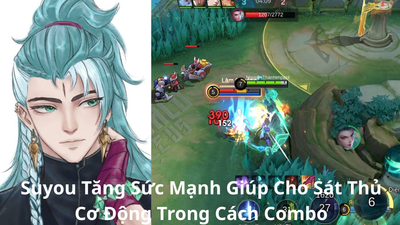 Suyou Tăng Sức Mạnh Giúp Cho Sát Thủ Cơ Động Trong Cách Combo -Nguyên Thành