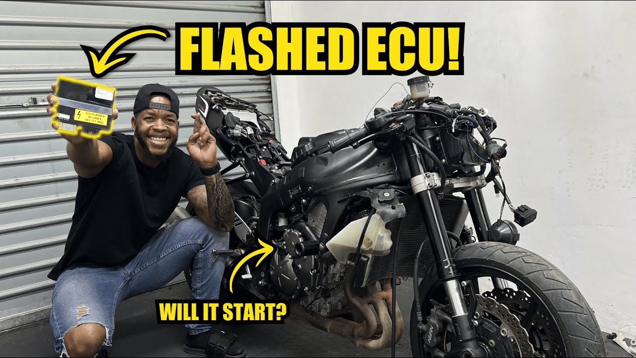 Первая попытка завести этот разбитый Kawasaki ZX6R 2013 года! | Часть 2