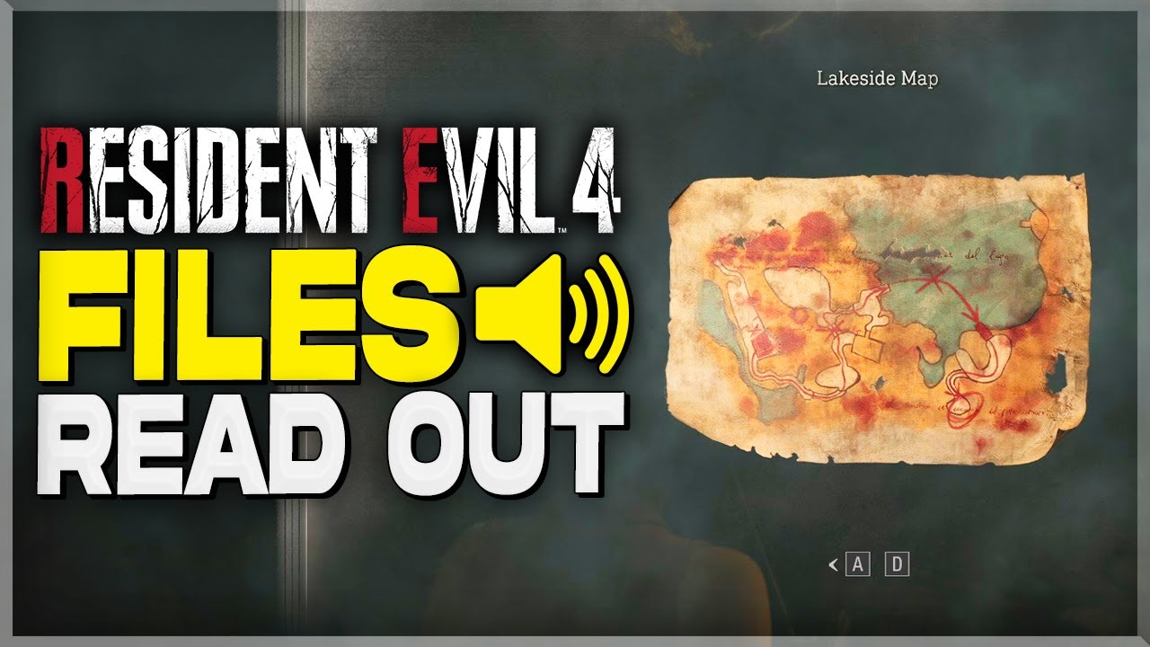 Lakeside Map File Reading - Resident Evil 4 Remake (Village)