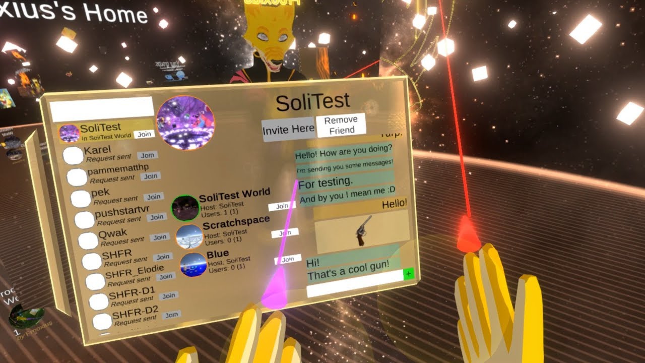 Neos VR 0.7.5 Update - Friends & Messaging (quick overview)