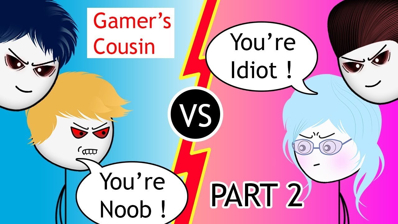 When a Gamer's Cute Little Cousin wants to play games PART 2