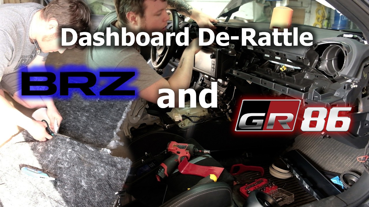 Eliminate Dash Rattles: GR86/BRZ De-Rattle Session 4