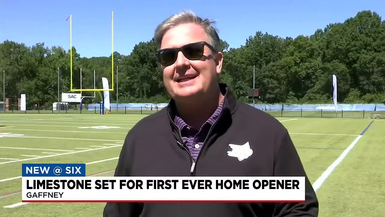 Limestone plays first football game on campus