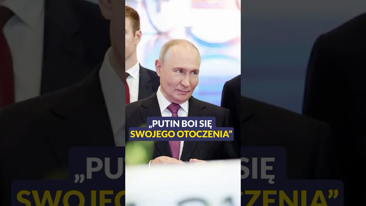Paweł Kowal: Putin boi się swojego otoczenia #polityka #rosja #shorts