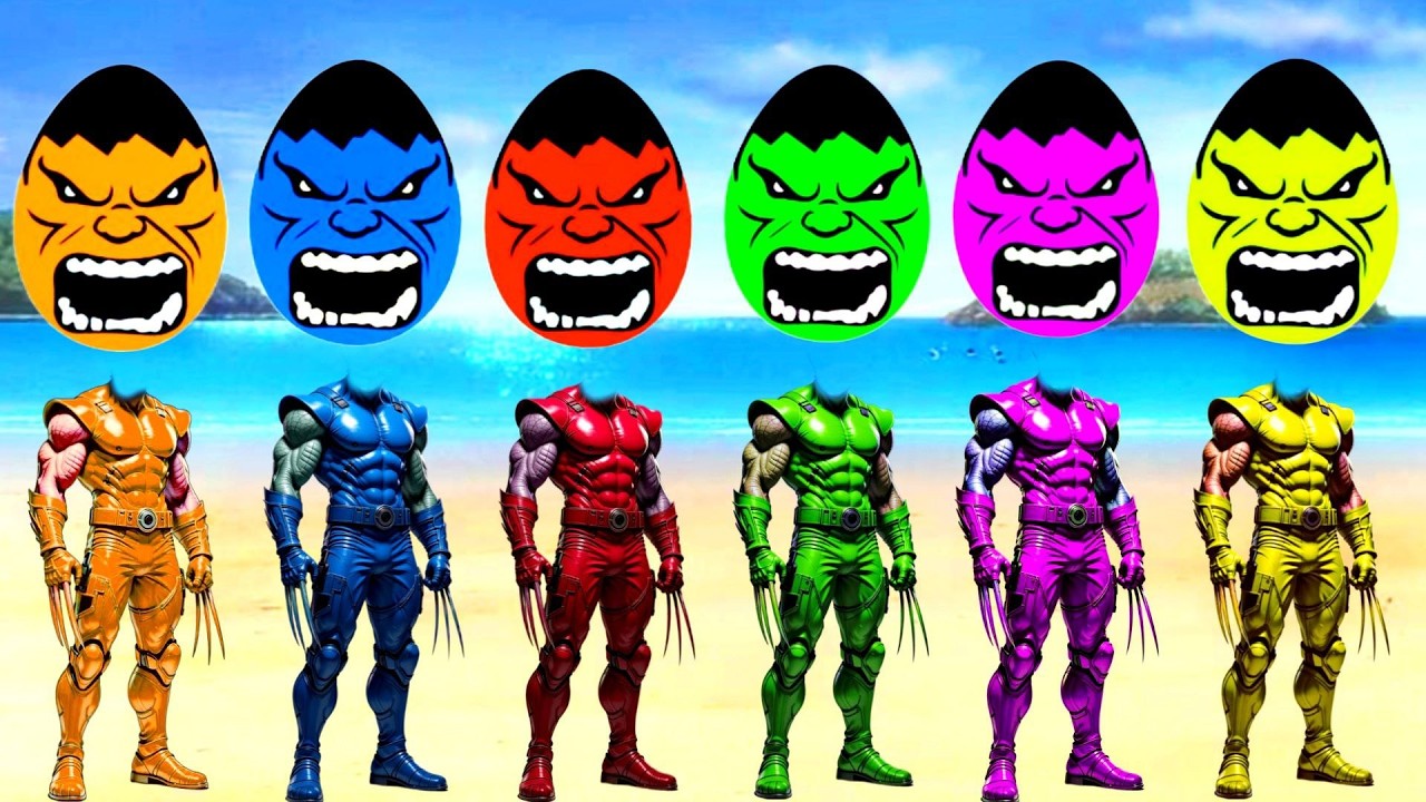 TEBAK GAMBAK AVENGERS MARVEL TOP SUPERHERO!!Wolverine