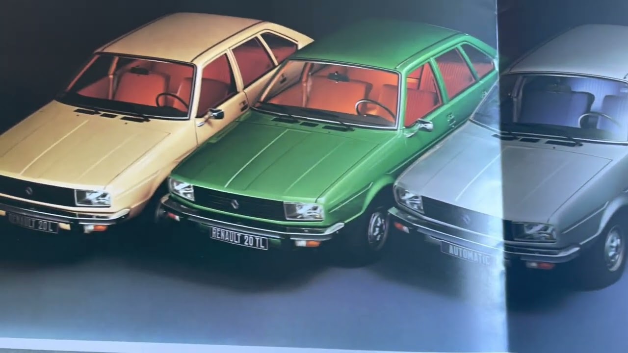 Los Renault 20 y Renault 30 según mis catálogos