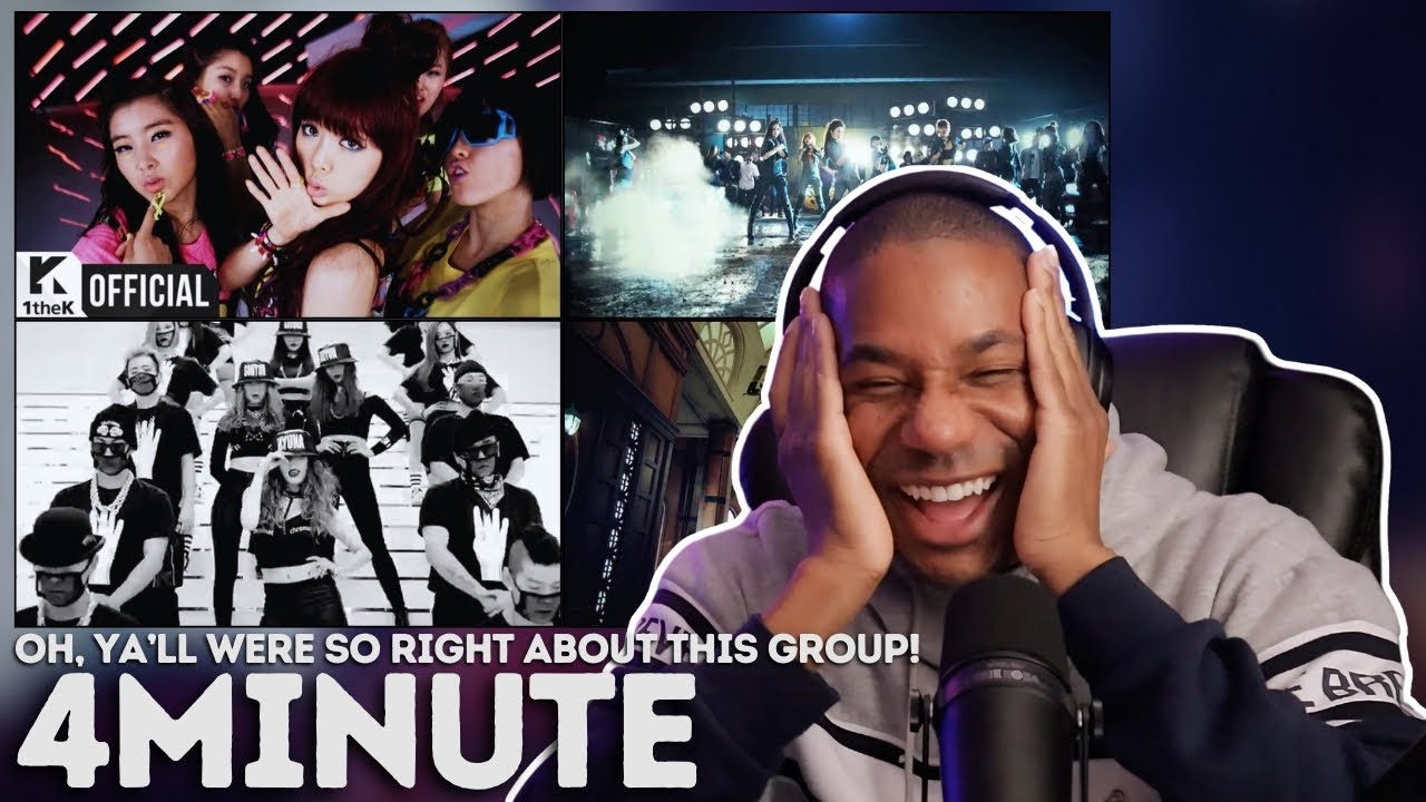 4MINUTE | 'Hot Issue', 'HUH (Hit Your Heart', 'Volume Up', 'Crazy' MV REACTION | This was so good!!