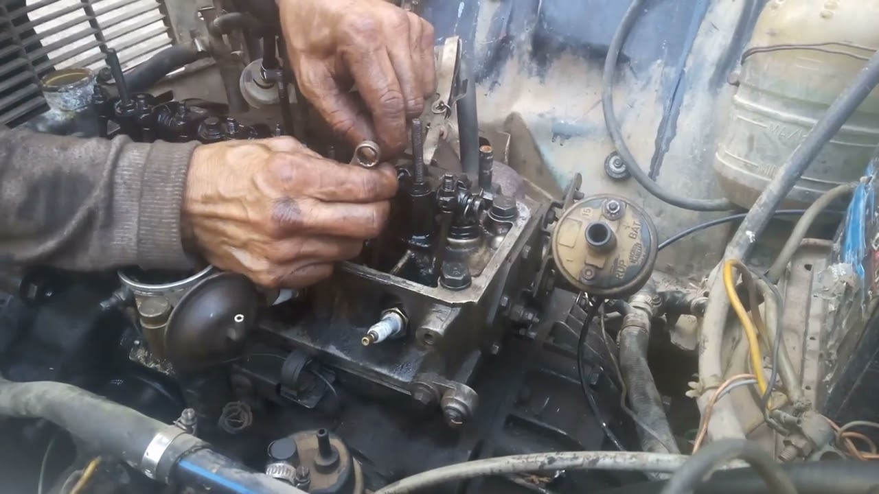 رونو 12- ضبط الصمامات- renault 12- valves repair- réglage des soupapes