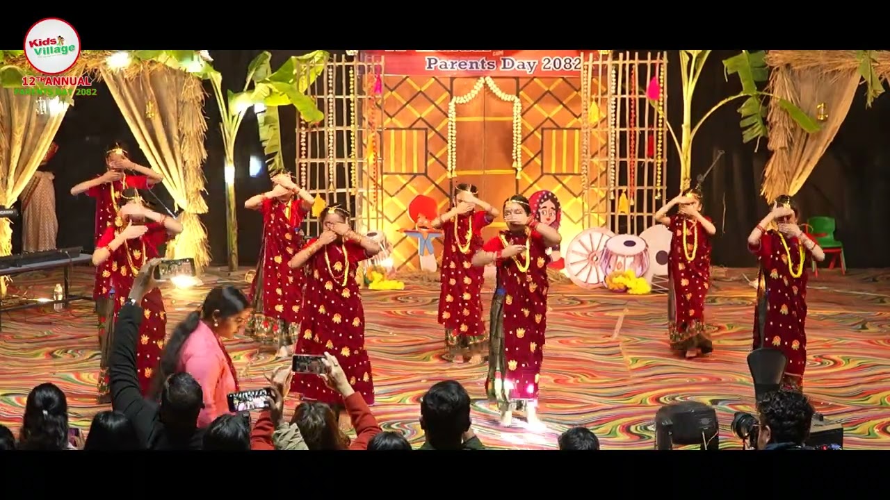 Maan Jito Maya Le || Kids Village School Parents Day 2082