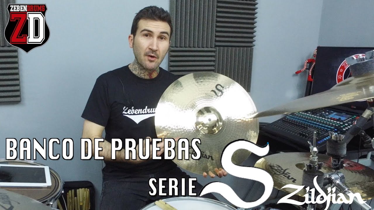 Platos Zildjian serie S - Banco de pruebas