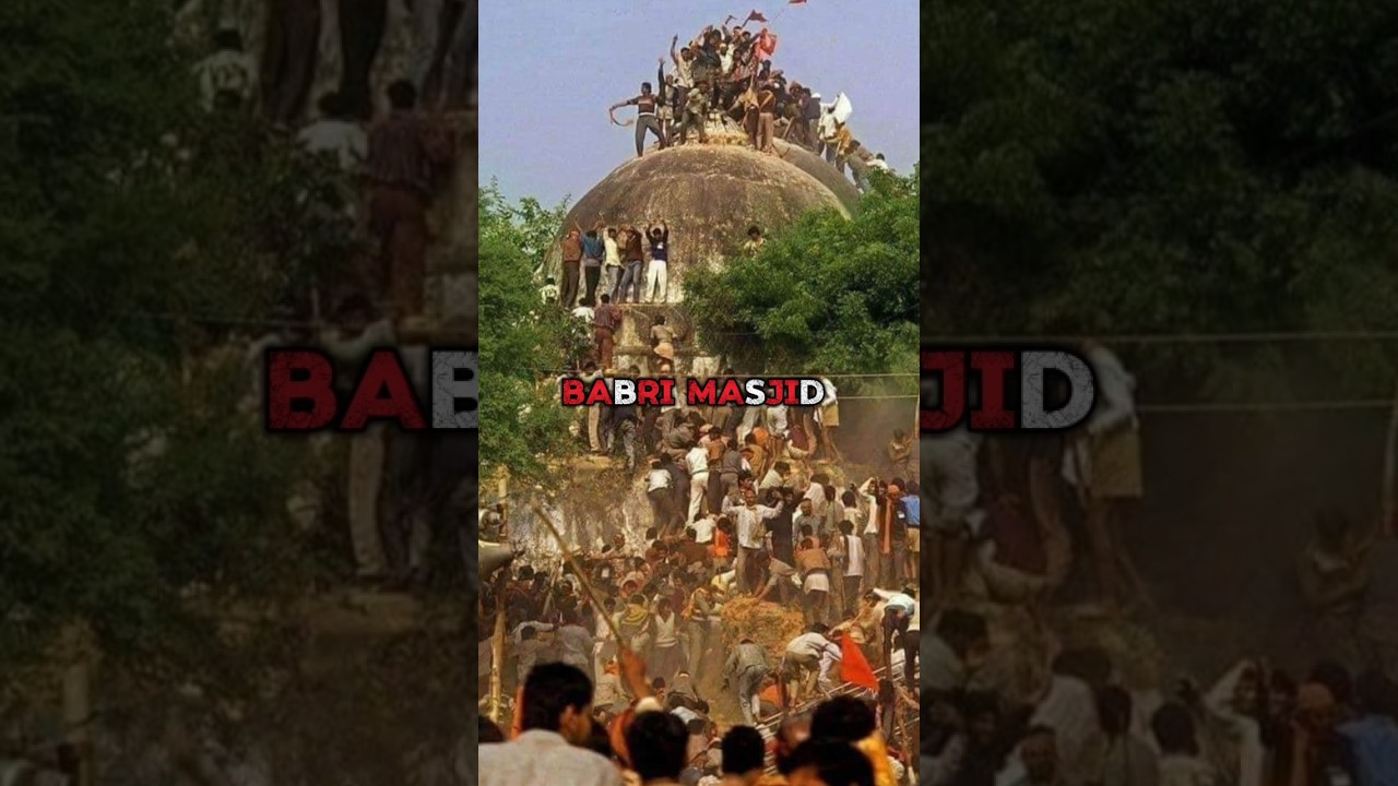 Demolition OF Babri Masjid 😭 | Babri Masjid Naat | #shortsvideo #babrimasjid #viralshorts