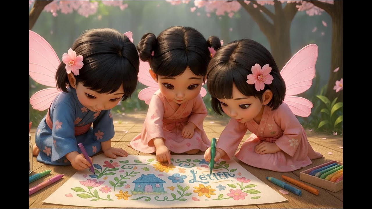 Petalitas Flor de Cerezo: Canción Infantil Dulce y Magia  del Origami Florece en Primavera