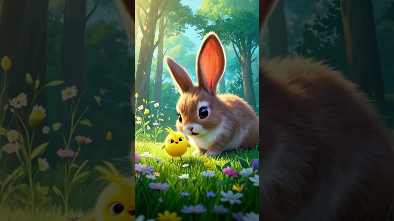 Зайчик Тоша обрёл храбрость #bedtimestory #cute #fairytale #animals  #bedtimeadventures #forkids