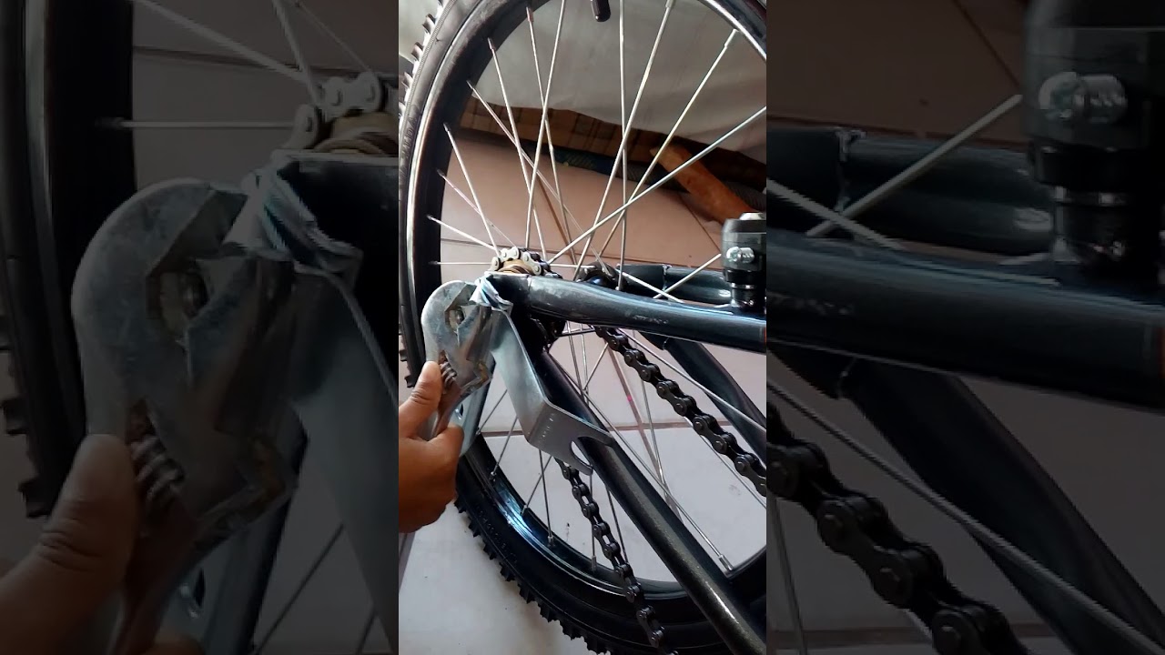 Instalando llantas entrenadoras a mi bici