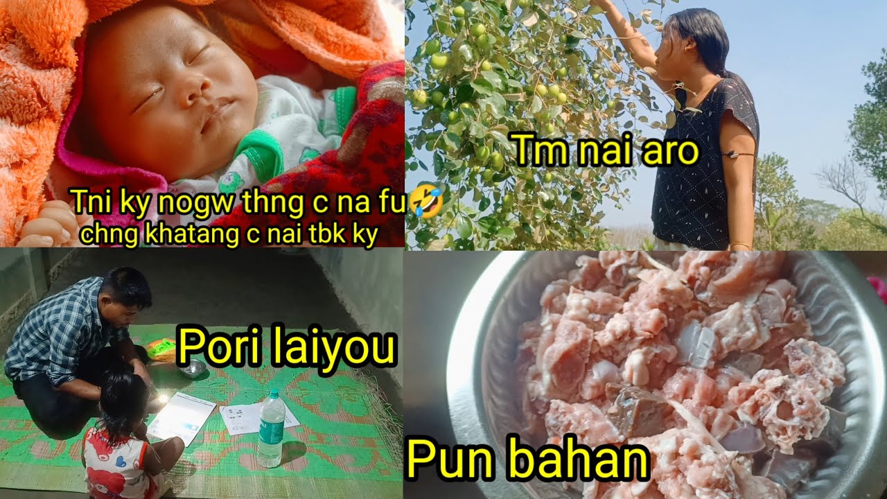 Chng dukhu🤣Tni ky along nogw thng c nai bini para ow cherai kwtal twlngwi🧑‍🍼@madhabidebbarmavlog1509