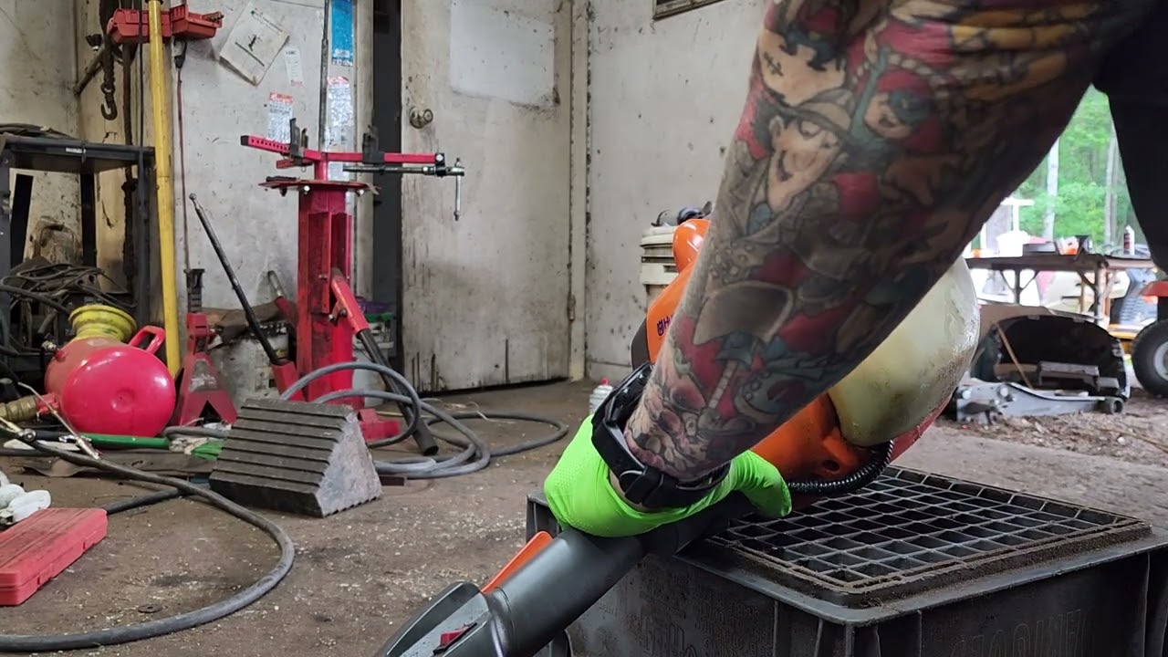 Husqvarna 128ld carb and fuel line replacement