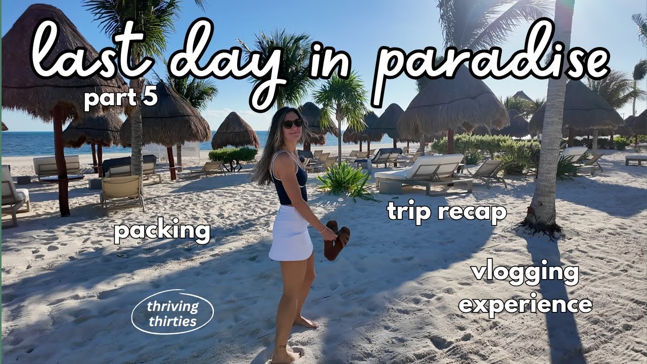 How I Stay Fit, Healthy & Aligned on Vacation | Cancun Travel Vlog