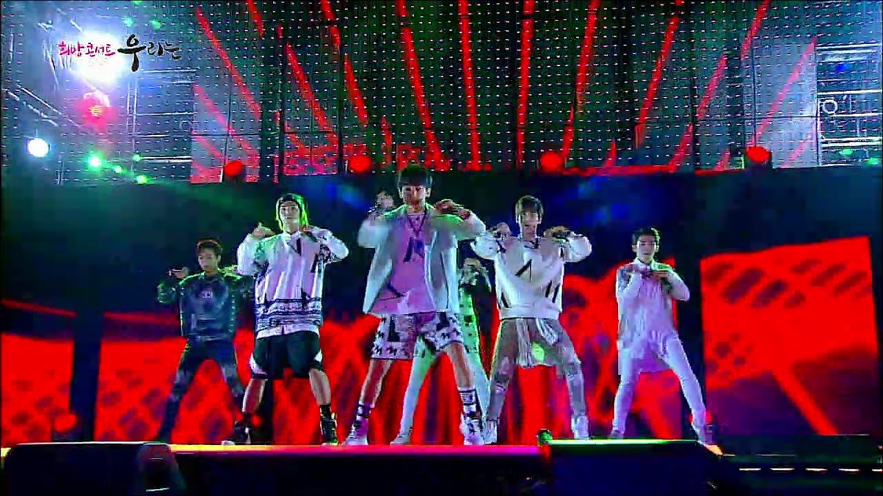 【TVPP】TEEN TOP - Rocking, 틴탑 - 장난 아냐 @ Hope Concert We Are Live