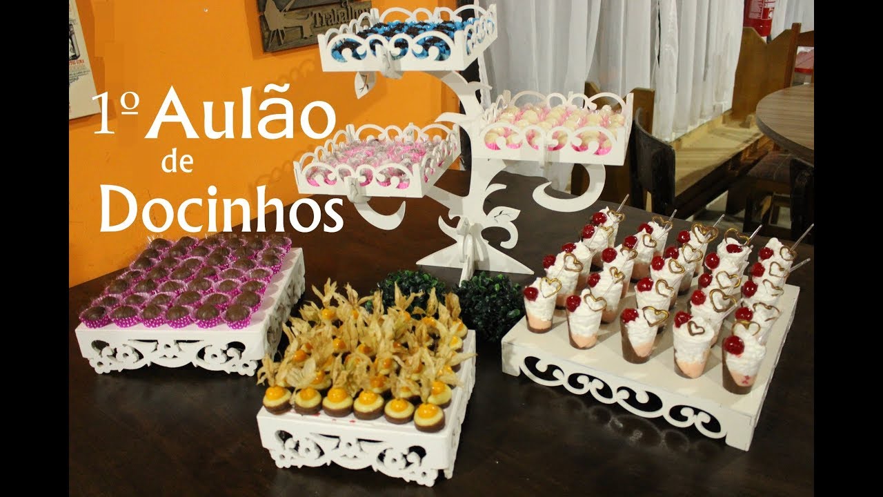 1º AULÃO DE DOCINHOS - FAÇA E VENDA!