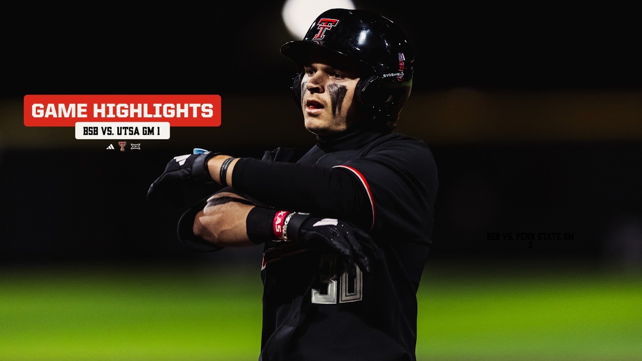 Texas Tech Baseball vs. UTSA: Highlights (L 8-9)| March 10, 2026