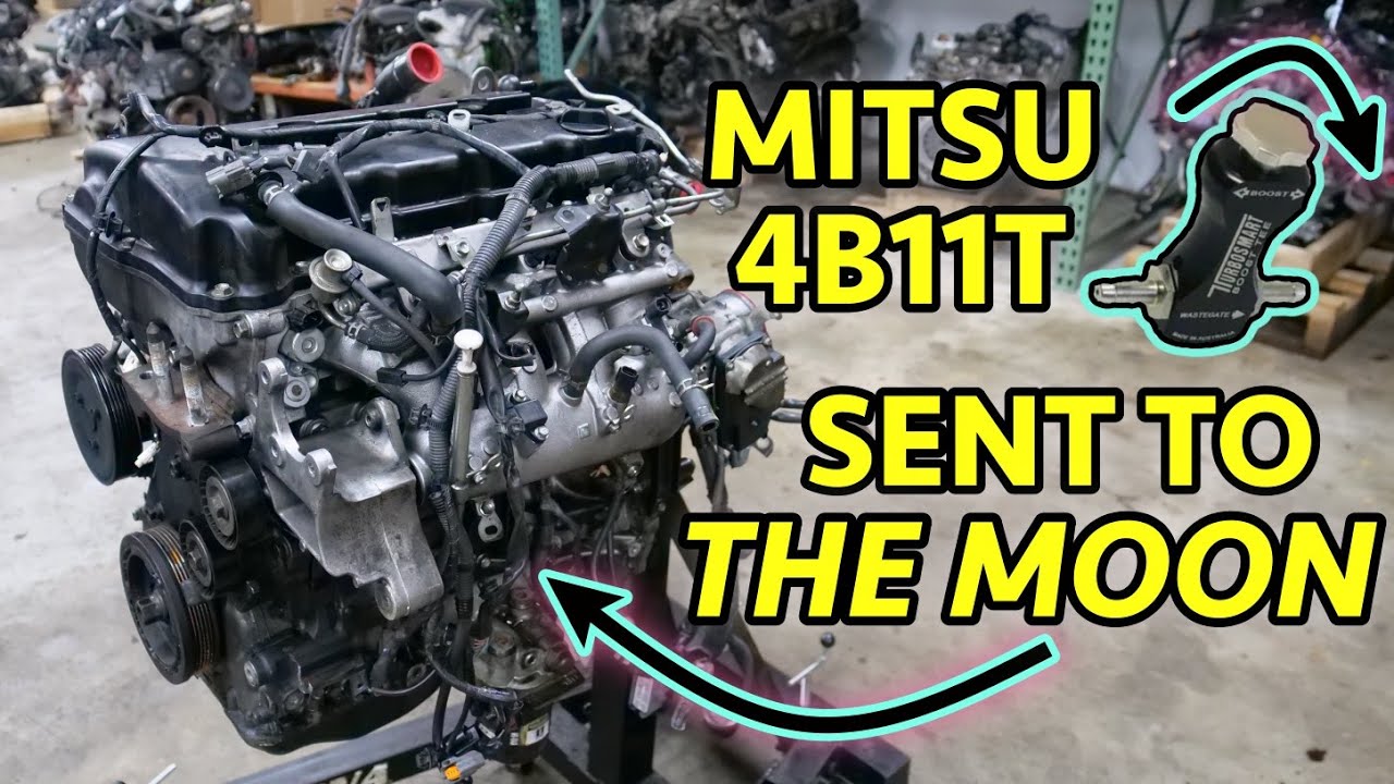 TOTAL CARNAGE! Mitsubishi 4B11T Lancer EvoX Turbo Engine Teardown