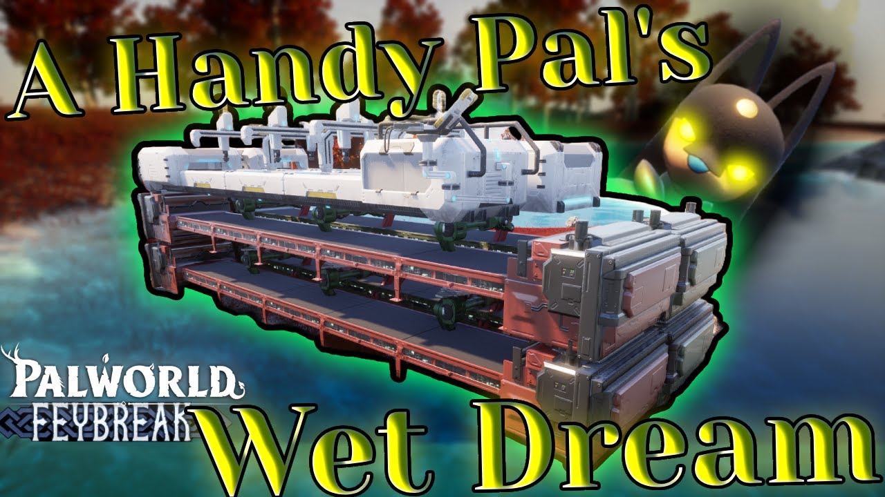 Ultimate Assembly Line Build Palworld (обновлено)