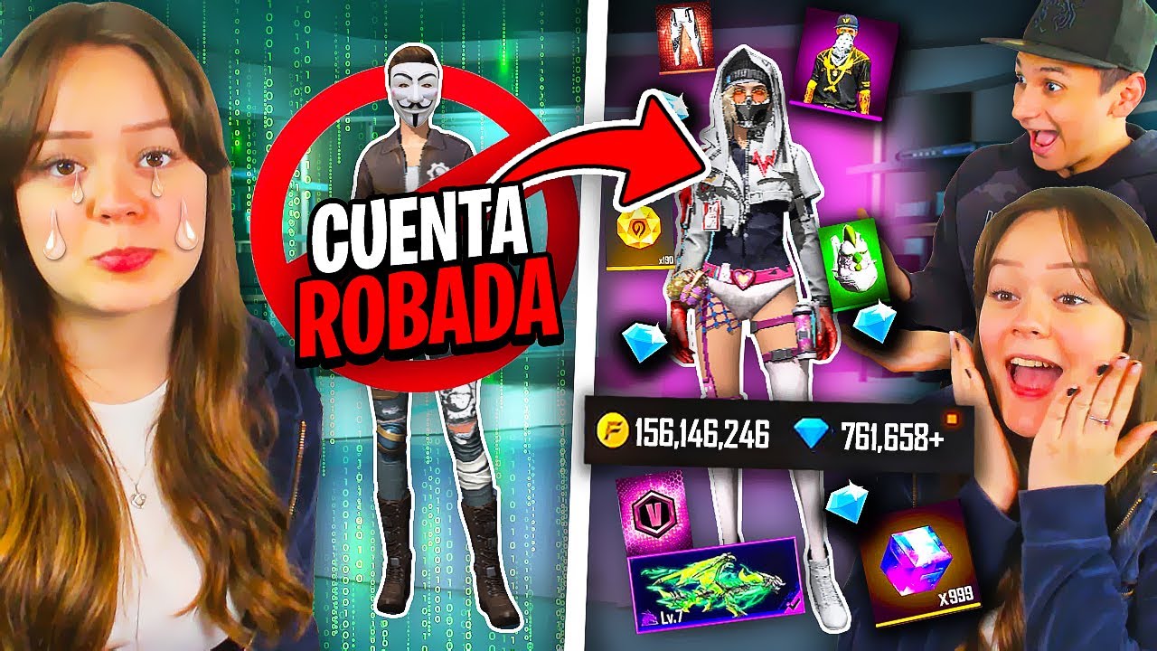 HACKEARON LA CUENTA de MI NOVIA y LE CHETO UNA NUEVA CUENTA de FREE FIRE desde 0!