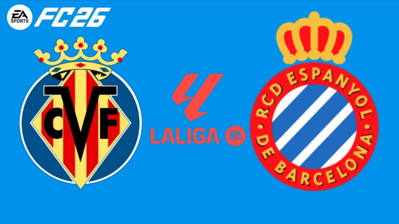 🛑 FC 26 | VILAREALL X ESPANYOL LA LIGA AO VIVO COM IMAGENS JOGO DE HOJE GAMEPLAY PS5