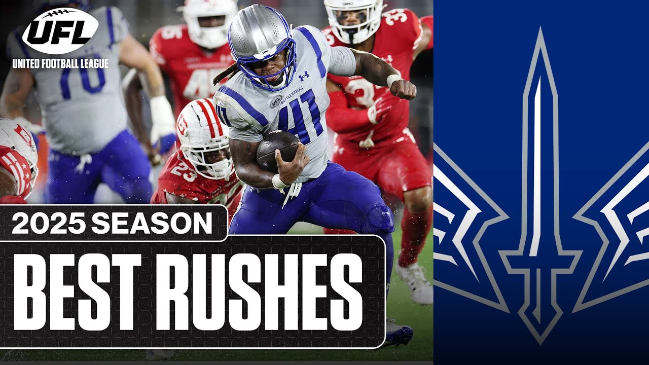 2025 Top Rushes from the St. Louis Battlehawks | United Football League