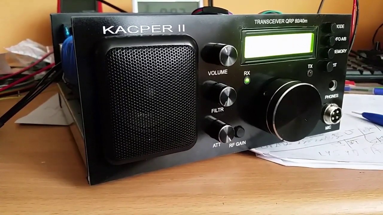 Transceiver QRP Kacper II by SP9TDA