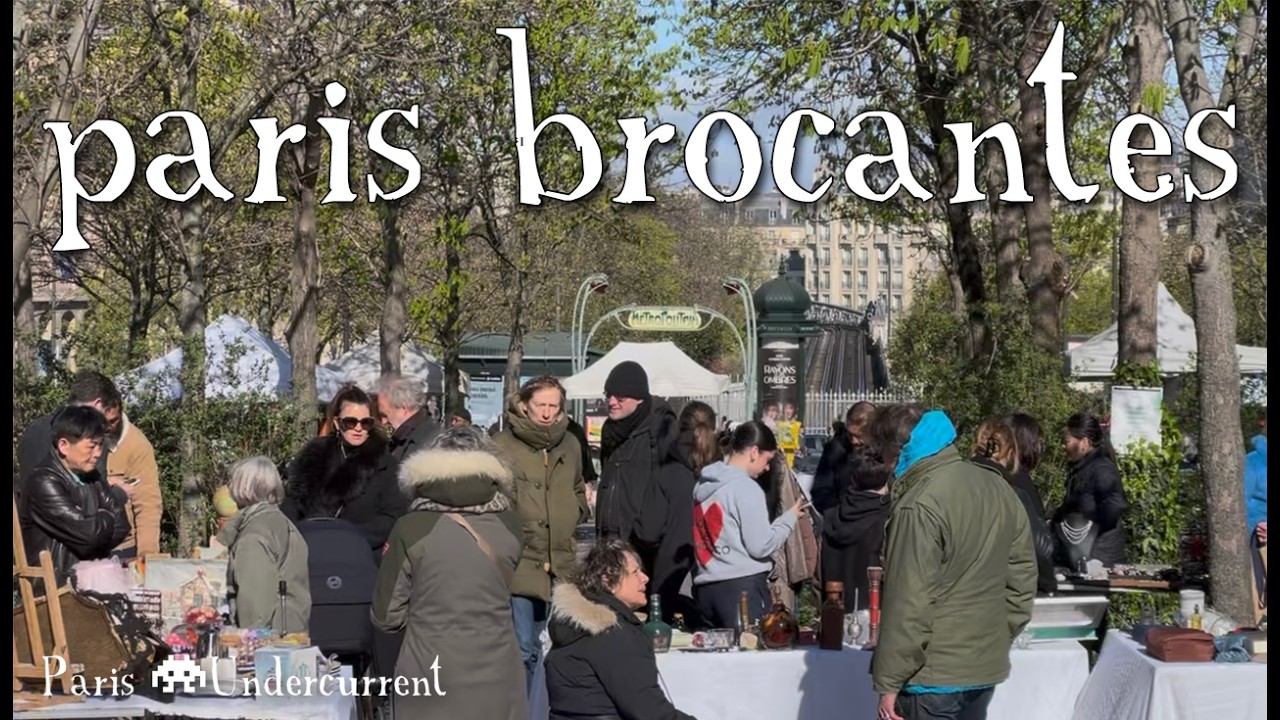 Paris Brocantes: Temporary Flea Markets Every Weekend