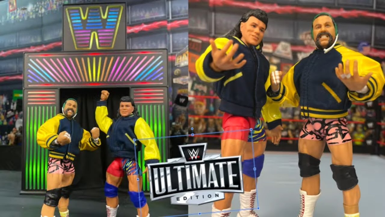 WWE ULTIMATE EDITION STEINER BROTHERS! TWO PACK REVIEW!