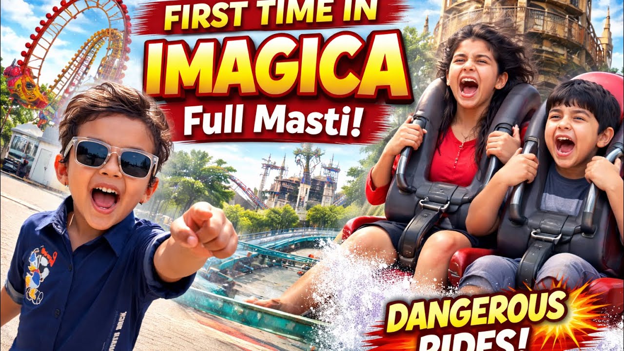 Imagica Theme Park Full Vlog 🎢 | Amazing Rides & Family Fun | Naman Vlog #shortvideo #tinystarnaman