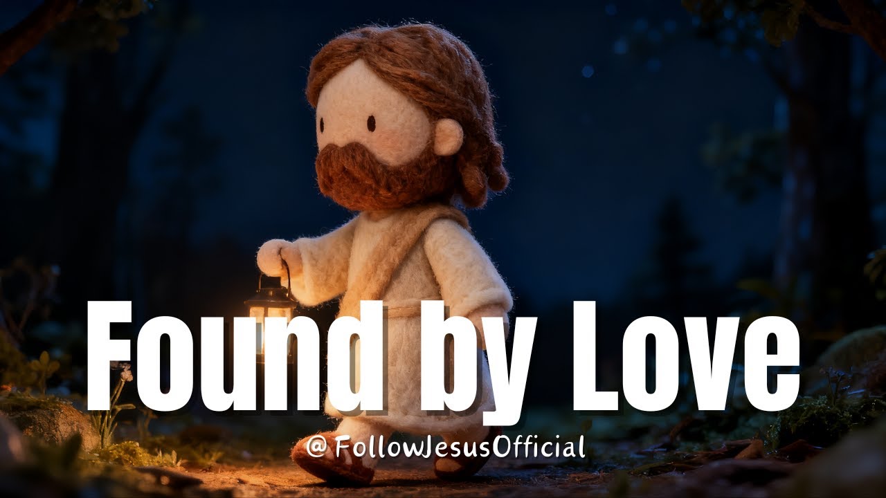 Found by Love ✝️ Wool Felt Gospel Story | Jesus Finds the Lost Sheep | Heartfelt Worship
