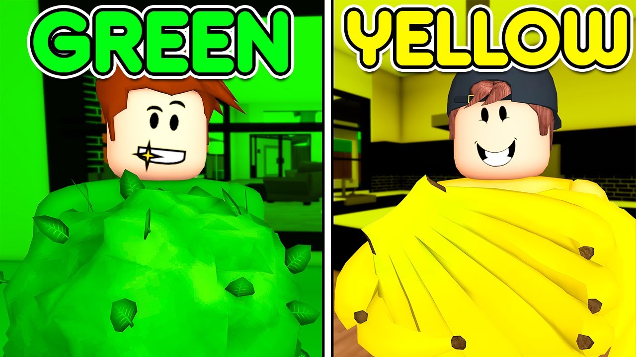 ONE COLOR Hide and Seek! (Brookhaven RP)