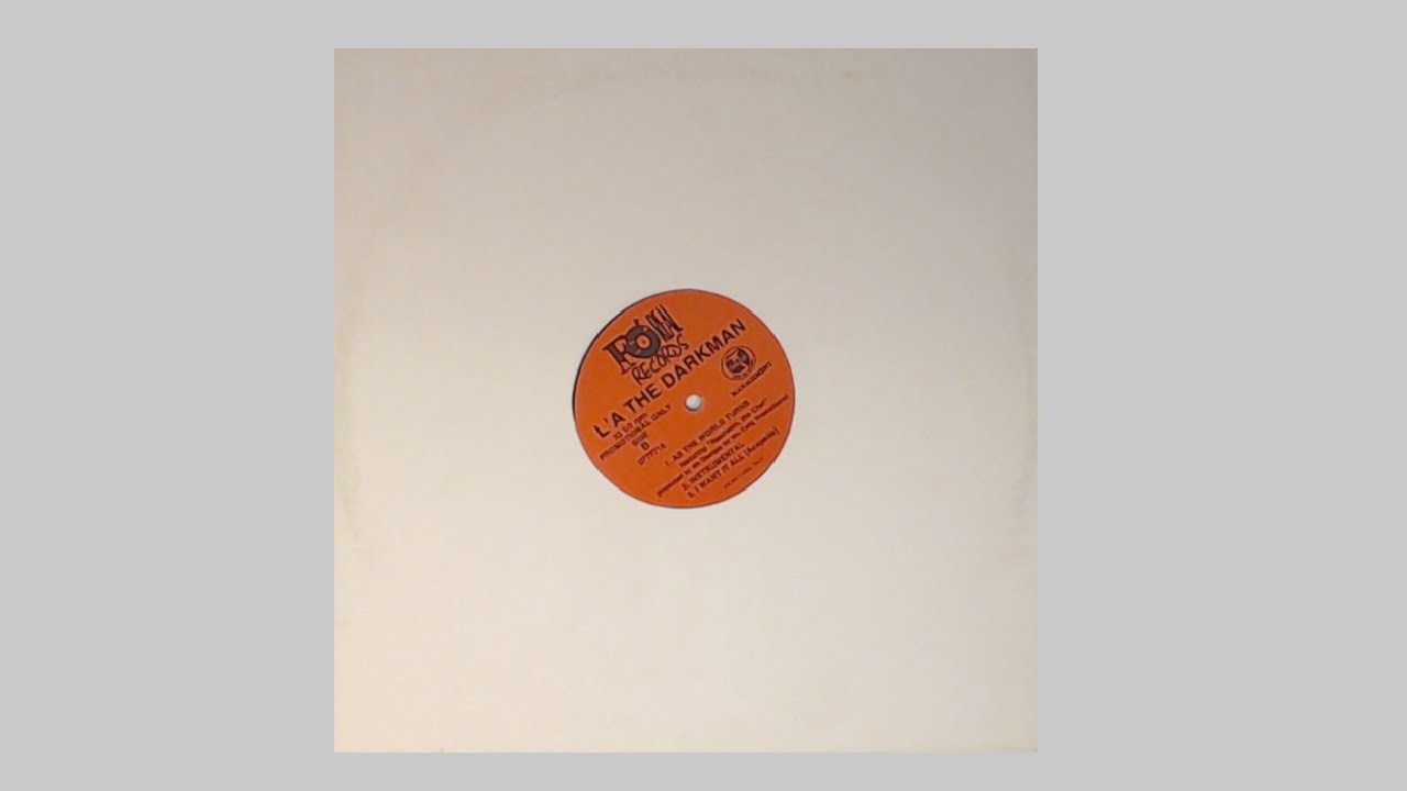 L'a The Darkman | Raekwon - As The World Turns (+ Instrumental) - 1996 Fo' Real - 4th Disciple - La