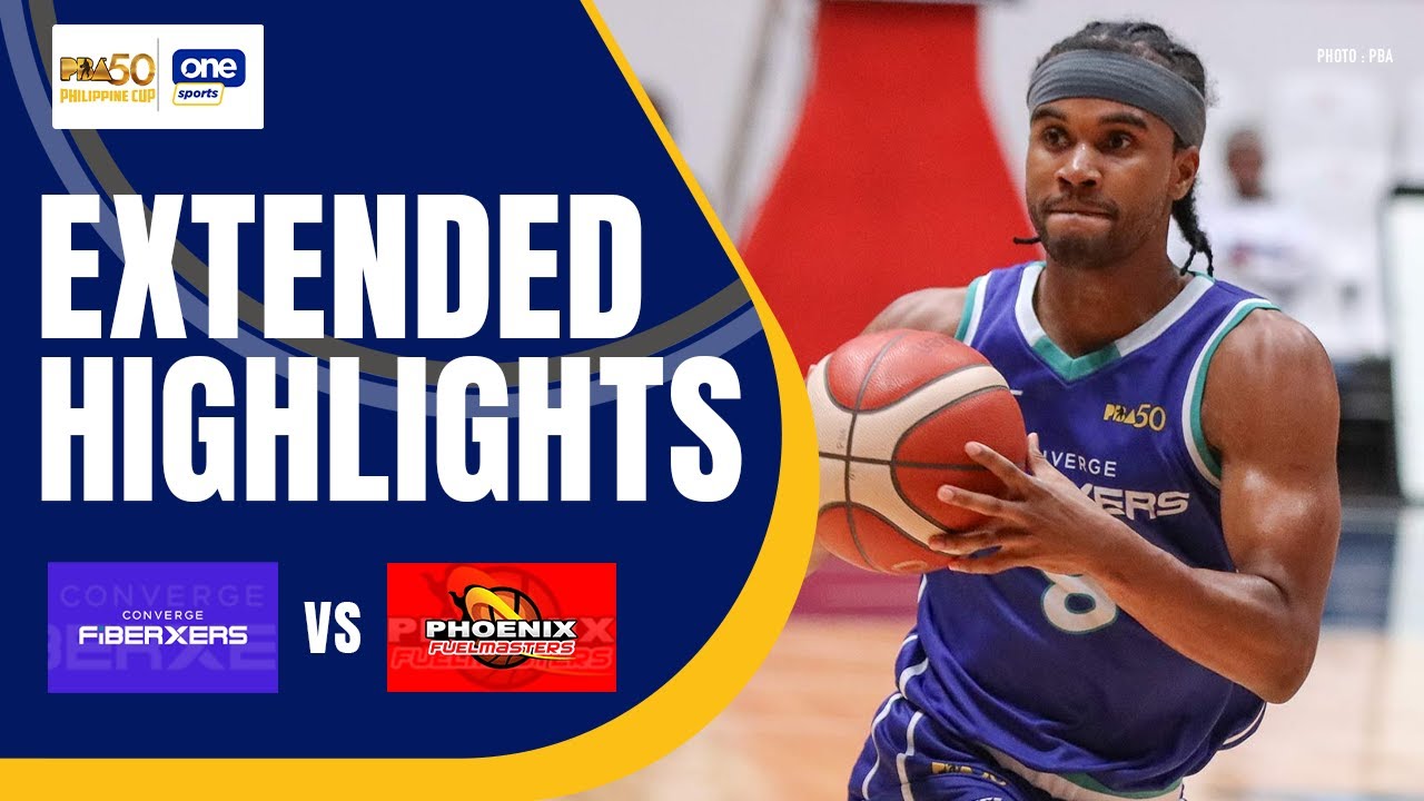 CONVERGE vs. PHOENIX | EXTENDED HIGHLIGHTS | PBA SEASON 50 PHILIPPINE CUP | OCT 25, 2025