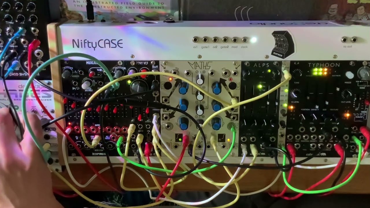 Calsynth Typhoon and Dreadbox HADES Ambient Noise for 10 minutes