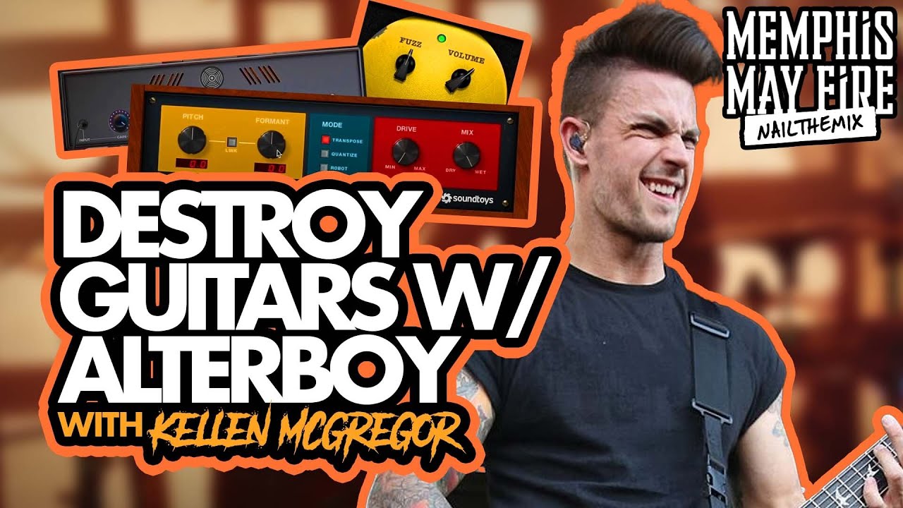 Destroying metalcore guitars with Alterboy! (ft Memphis May Fire & Kellen McGregor)